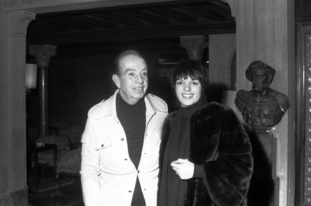 American realizer VINCENT MINNELLI (USA) and his daughter LIZA Minnelli in 1976