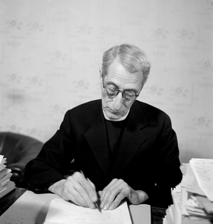 THE POLITICIAN AND JOURNALIST DON LUIGI STURZO - ROME - 1949