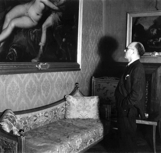 THE POLITICIAN AND STATESMAN UMBERTO TERRACINI, PRESIDENT OF “” COSTITUENTE”” - ROME - 1947