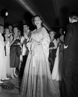 THE ACTRESS MARIA MONTEZ AT THE INTERNATIONAL FILM FESTIVAL OF VENICE - 1950