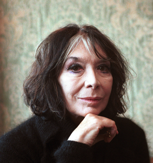 Portrait of the French singer JULIETTE GRECO in 2000