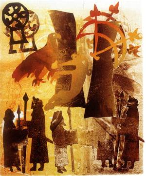 Watchstone and Symbols (print)