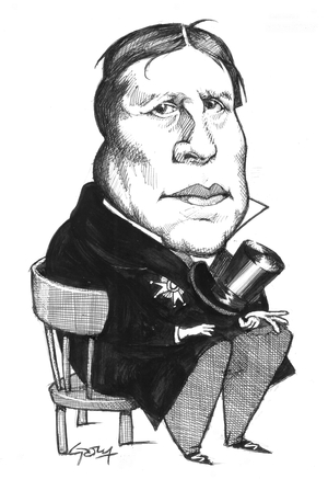 Ingres (ink on paper)