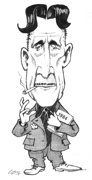 Orwell (ink on paper)