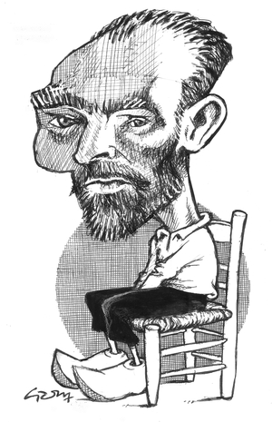 Van Gogh (ink on paper)