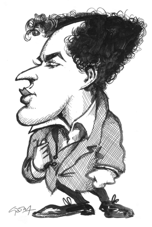 Byron (ink on paper)