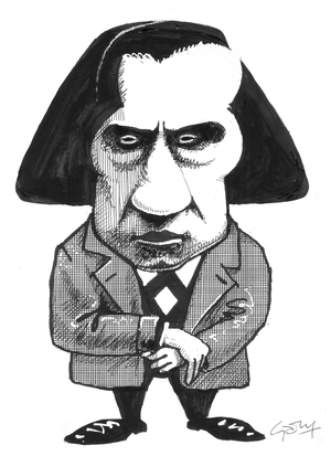 Chopin (ink on paper)