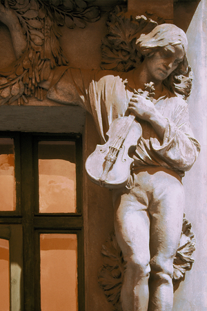 Czech Republic, Prague, Detail architecture (photo)