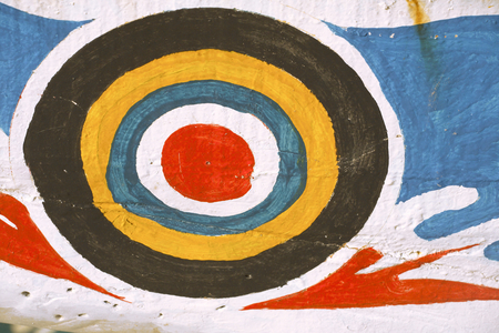 Senegal, detail pirogue in St, Louis (photo)