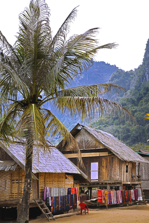 Laos, Northern Province, Shop Chem village (photo)