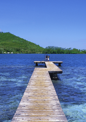 French Polynesia, island of Moorea (photo)