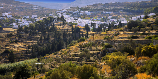 Island of Paros, village of Lefkes, Greece (photo)