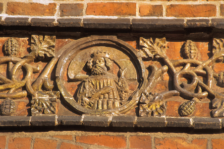 Detail facade of former Town Hall, Hannover, Lower Saxony, Germany (photo)