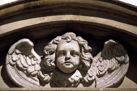 Czech Republic, Prague, Detail architecture, Angelot (photo)