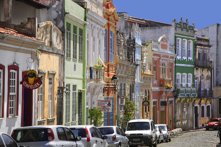 "Le Pelourinho", Upper Town, Historic District, Salvador de Bahia, Bahia State, Brazil (photo)