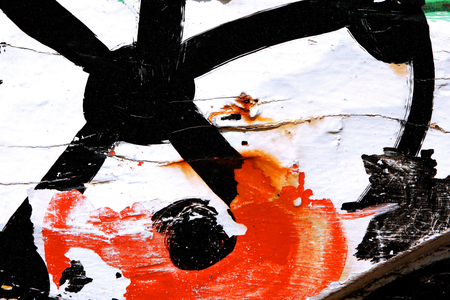 Senegal, pirogue detail in Mbour (photo)