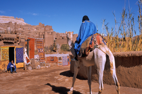 Morocco, Atlas, Perched village of Ait Bebhaddou (photo)