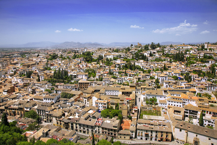 General view, City Of Granada, Andalusia, Spain (photo)
