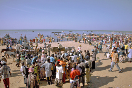Senegal, Mbour fish market (photo)