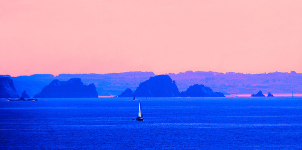 Finistere Nord - Pointe de Penhir - Les Tas de Pois - from Pointe de St.Mathieu