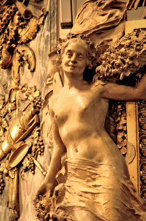France - Departement du Nord (F.59) - Lille - Detail Grande Salle de l'Opera