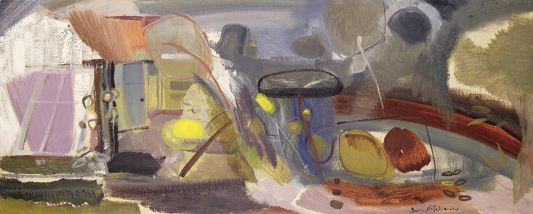 Tangled Pool, 1948 (oil on canvas)