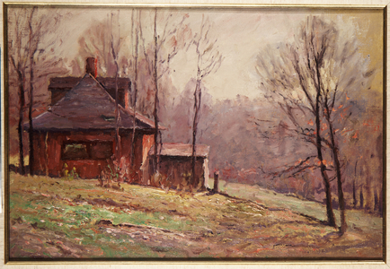 Old Studio (oil on canvas)