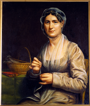 Tacy Shoemaker, 1818 (oil on canvas)