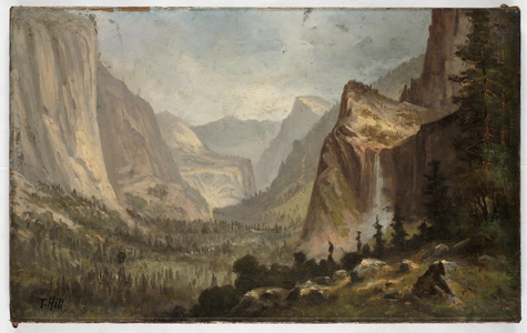 Yosemite (oil on canvas)