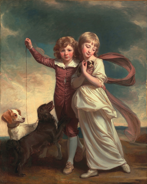 Thomas John Clavering and Catherine Mary Clavering: The Clavering Children, 1777 (oil on canvas)