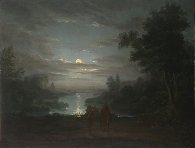 Rest on the Flight to Egypt (oil on canvas)
