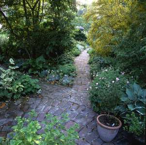 Red brick alley