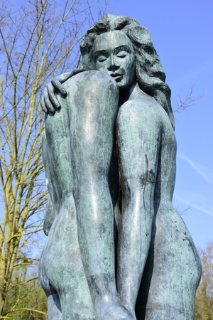 Sketch of the first dance/Made by sculptor Galya/L'Isle Adam/Val d'Oise