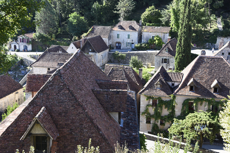 Saint-Cirq-Lapopie/Vallee du Lot/Rock/Occitanie/France