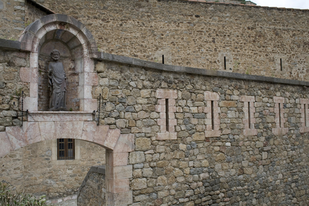 Walls of Villefranche de Conflent/Fortifications of Vauban/Regional Natural Park of Catalan Pyrenees/Pyrenees Orientales/Languedoc Roussillon/France/UNESCO Class Site