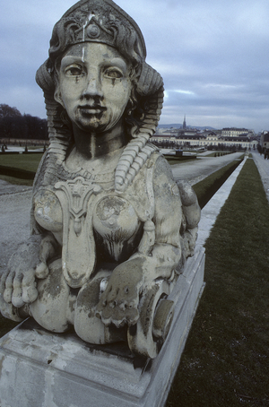 Belvedere Palace/Baroque Art/Vienna/Austria