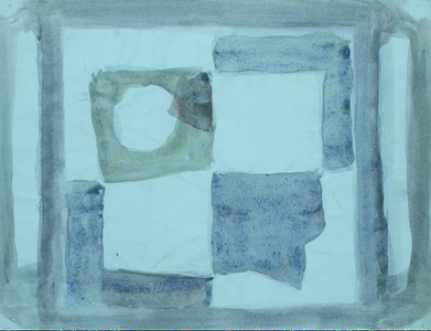 Composition, 1965-70 (gouache on paper)