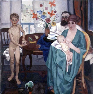The artist and his family, 1912