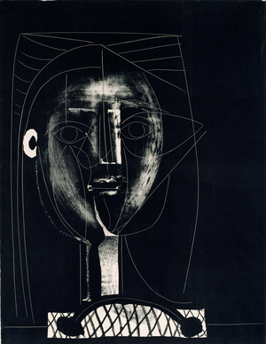 Black Figure, 1946 (zincograph)