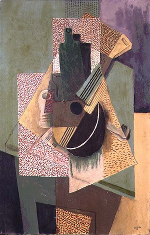 Still life with mandolin, 1918