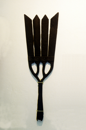 Eel gleave for catching eels (iron)