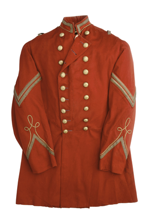 Uniform jacket of the Pawtucket Light Guard, Rhode Island Militia, c.1850 (textile)
