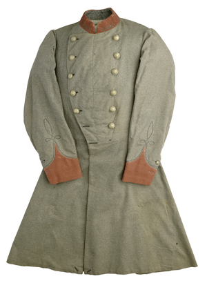 Uniform frock coat of First Lieutenant Adolf Shirebar (textile)
