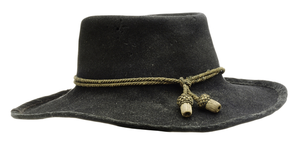 Slouch hat of Colonel E. W. Hallingsworth, Nineteenth Ohio Infantry (felt)