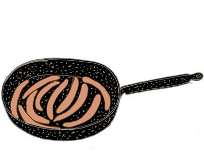 Chipolatas, 2009 (mixed media)