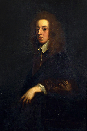 Portrait of the Poet Waller (1606-87) (oil on canvas)