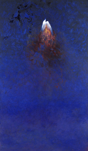 (Icarus) Plummet, 1997 (oil on canvas)