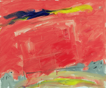 Red Barn, 1991 (oil on canvas)