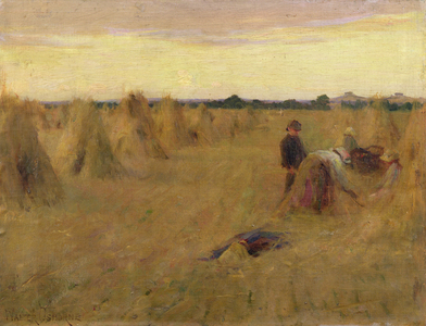 The Cornfield (oil on canvas)