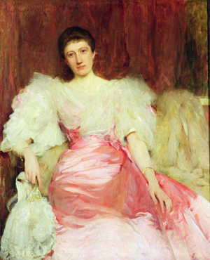 Mrs John Mulhall (oil on canvas)